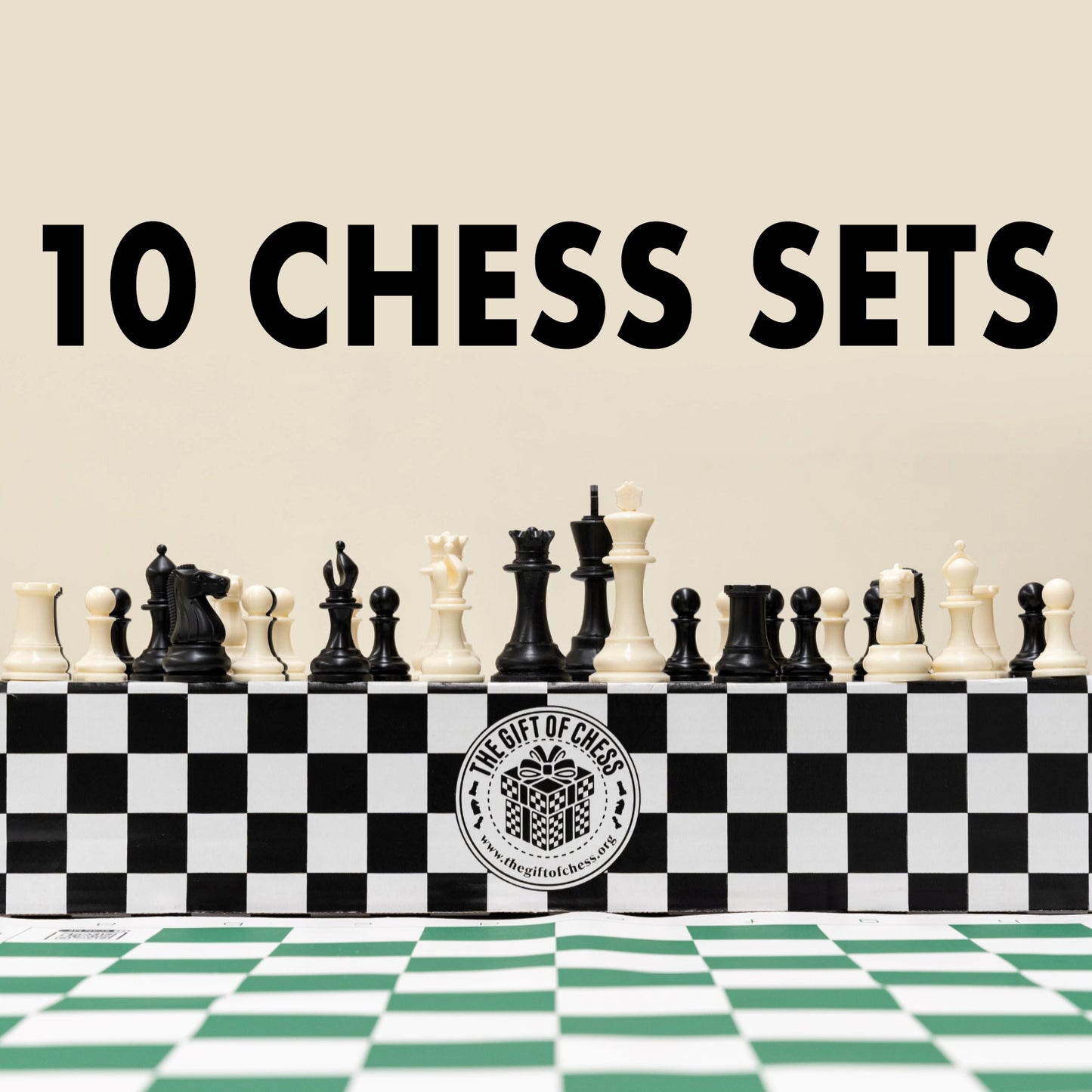 The Gift of Chess - 10 Chess Sets