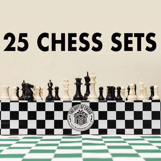 The Gift of Chess - 25 Chess Sets