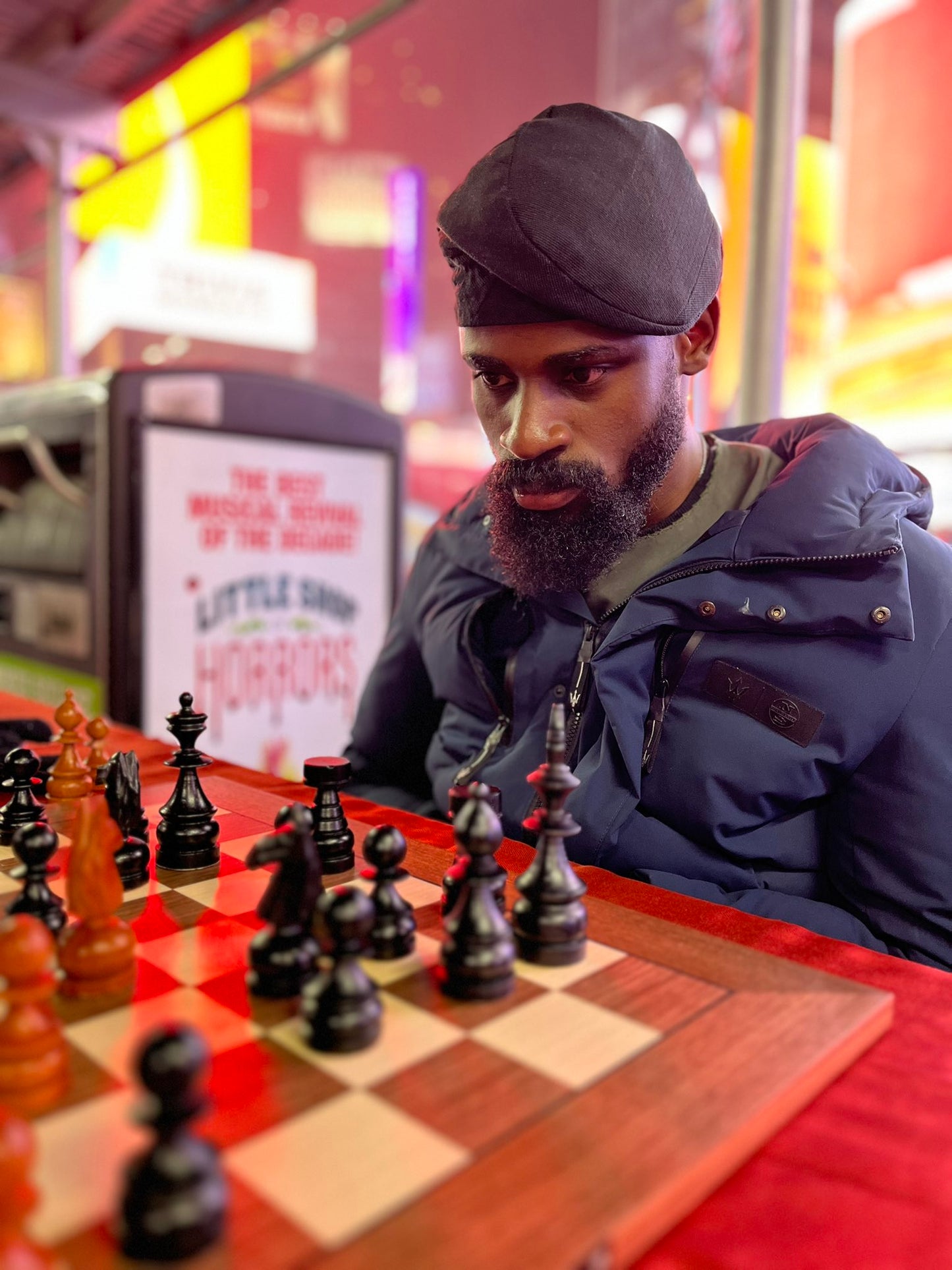 Chess Set Signed by Tunde Onakoya - 60 Hour Chess Marathon