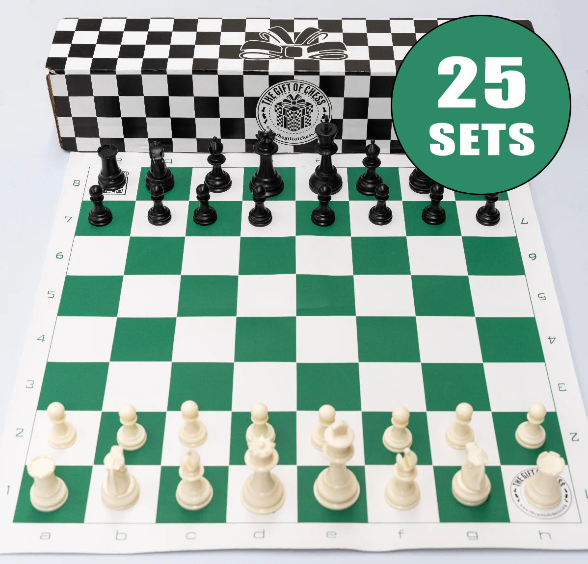 The Gift of Chess - 25 Chess Sets